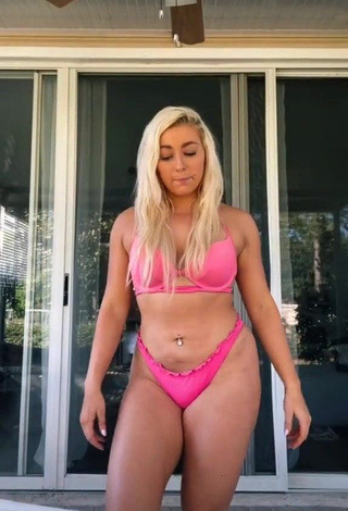 3. Beautiful Alexandria Knight in Sexy Pink Lingerie