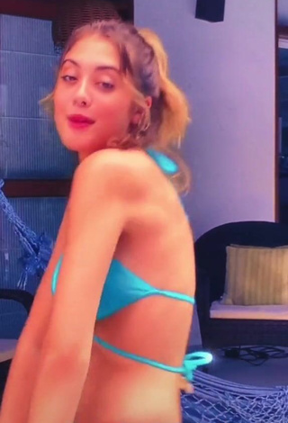 3. Hottest Ananda Morais in Turquoise Bikini