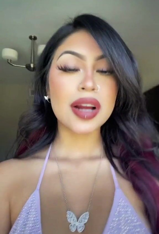 1. Desiree Montoya Shows her Inviting Cleavage