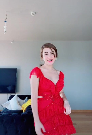 3. Erotic Ece in Red Dress