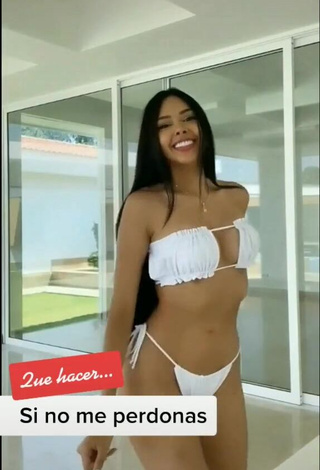 Franjomar in Nice White Bikini