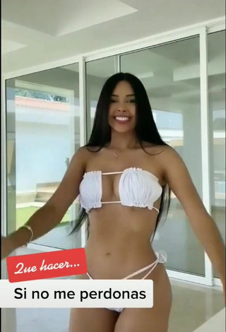 3. Franjomar in Nice White Bikini