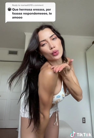 3. Dazzling Georgina Mazzeo Shows Cleavage in Inviting Bikini (Underboob)