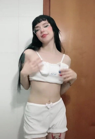 2. Erotic Luh Setra in White Crop Top