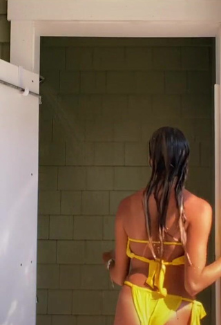 1. Sweetie Madison Vanderveen in Yellow Bikini