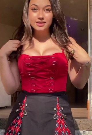 3. Erotic Sofia Gomez in Skirt and Bouncing Tits