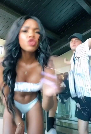 3. Alluring Teala Dunn Shows Butt