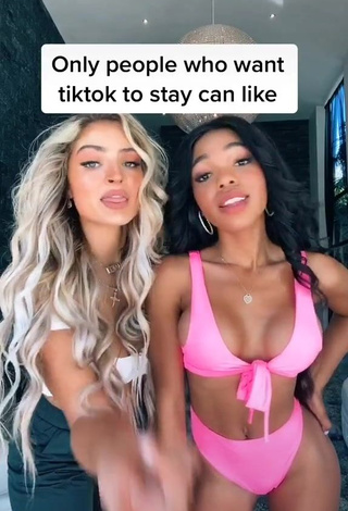 1. Hot Teala Dunn Shows Cleavage and Bouncing Tits