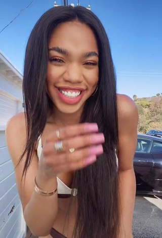 Sweet Teala Dunn Shows Butt