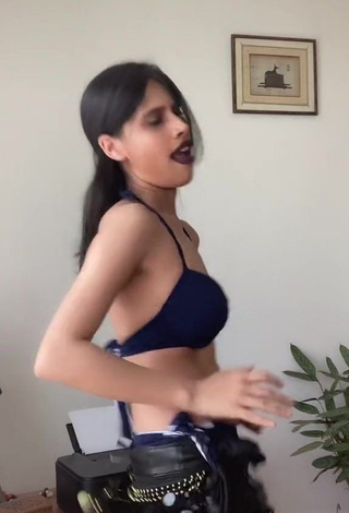 3. Captivating XENA Shows Cleavage in Blue Bikini and Bouncing Boobs