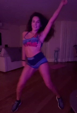 2. Captivating Kefera Buchmann in Sport Bra and Bouncing Tits