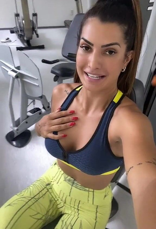 Sweetie Marina Ferrari in Sport Bra in the Sports Club