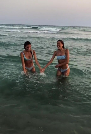 2. Erotic Elisa & Anna in Bikini at the Beach