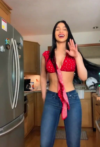 1. Sweetie Barbara Ramirez in Red Crop Top