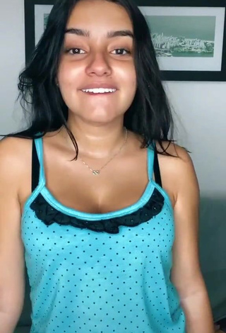 1. Irresistible Bela Almada in Dress and Bouncing Boobs