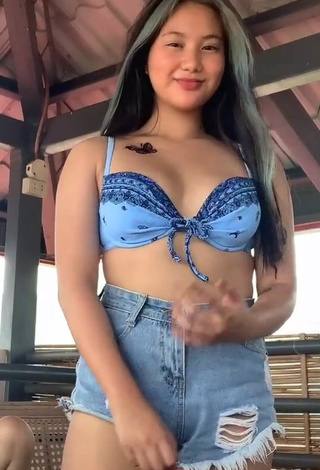 2. Captivating Vanessa Domingo in Bikini Top and Bouncing Tits