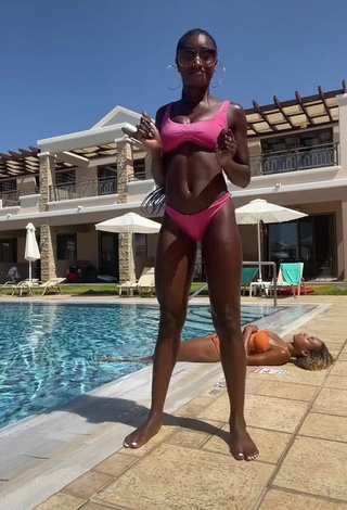 3. Erotic Oluwanifewa Agunbiade in Bikini at the Pool