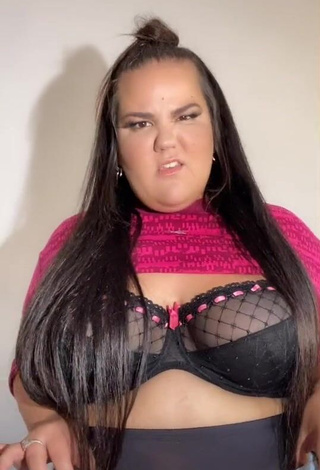 3. Erotic Netta Barzilai in Black Bra