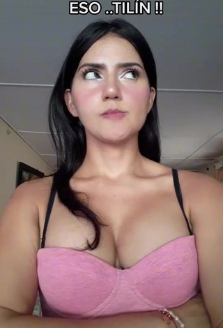 1. Amazing Violetta Ortiz Shows Cleavage and Bouncing Breasts