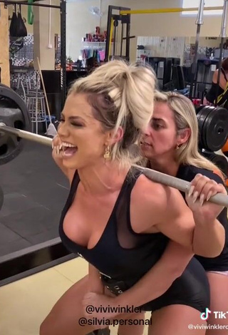 3. Sexy Vivi Winkler in the Sports Club