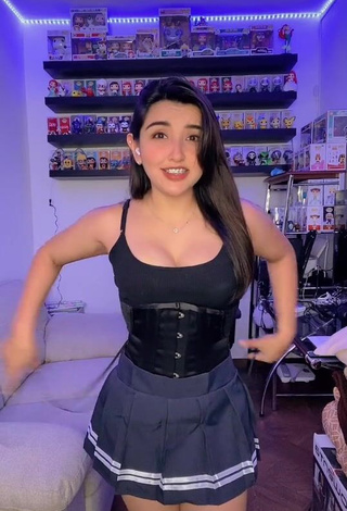 Erotic Andyy Tok in Skirt