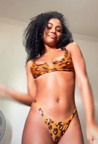 3. Hot Angel Oficial in Leopard Bikini