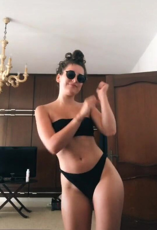 1. Erotic apolline_guer in Black Bikini