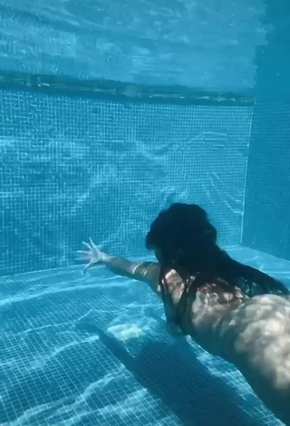 2. Hot Bianca Jesuino Shows Butt at the Swimming Pool