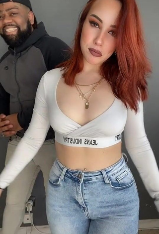 1. Beautiful Candy in Sexy Crop Top