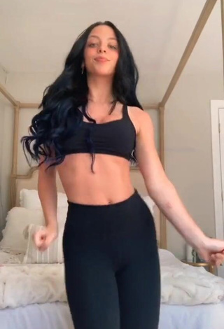 3. Erotic Eliza Minor in Black Leggings