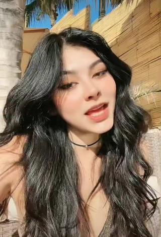 3. Sweetie Aylin Criss in Olive Bikini Top
