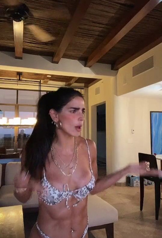 3. Erotic Bárbara de Regil in Leopard Bikini