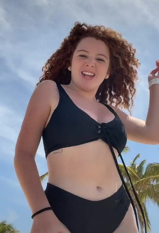 Sweetie Briggitte Bozzo in Black Bikini