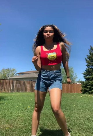 1. Amazing Cassidy J in Hot Crop Top