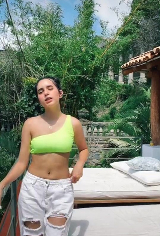 1. Irresistible Dominik Elizabeth Reséndez Robledo in Lime Green Crop Top