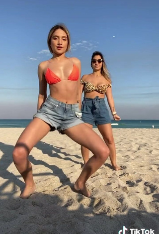 Sweetie Mariam Obregón at the Beach