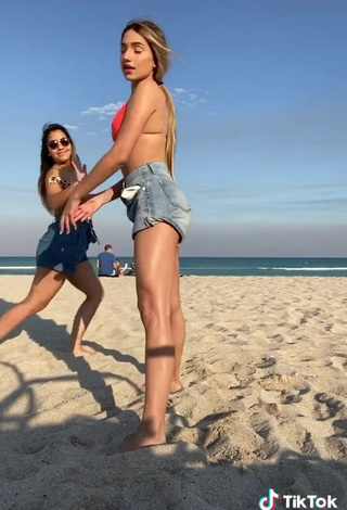 3. Sweetie Mariam Obregón at the Beach