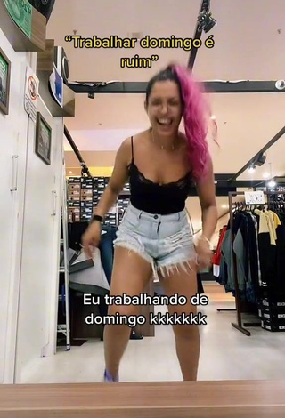 1. Captivating Michele Barros in Shorts