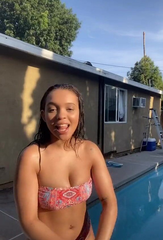 3. Sweet River Bleu Shows Cleavage in Cute Bikini and Bouncing Boobs