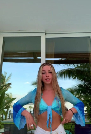 3. Irresistible Lucy Wollersheim Shows Cleavage in Crop Top