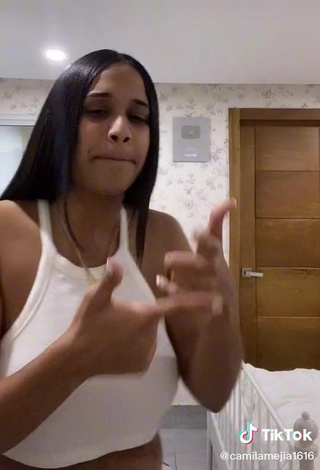 3. Erotic Camila Mejia No Bra and Bouncing Boobs