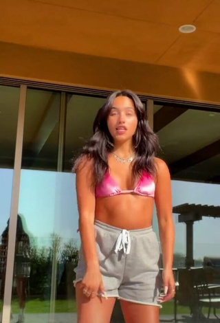 1. Sweetie Karina Prieto Shows Cleavage in Bikini Top and Bouncing Tits