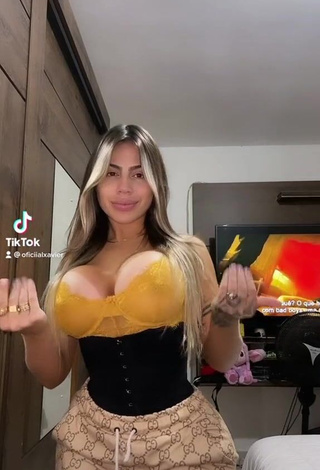 1. Camila Xavier Shows her Appealing Decollete