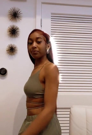 1. Cute Tee Tee in Grey Bikini Top