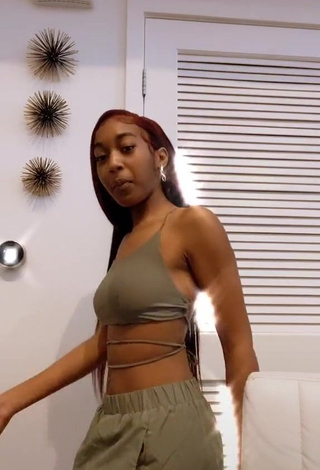 Cute Tee Tee in Grey Bikini Top