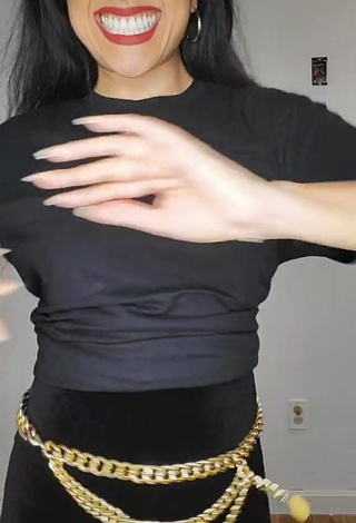 Attractive Violeta Shows Cleavage in Bra