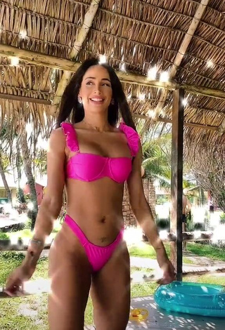 1. Hot Késia Muniz de Oliveira Shows Cleavage in Firefly Rose Bikini
