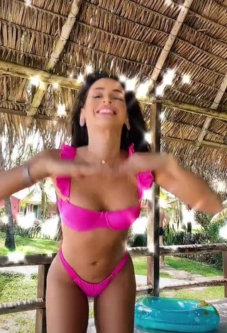 3. Hot Késia Muniz de Oliveira Shows Cleavage in Firefly Rose Bikini