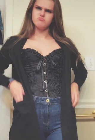 2. Erotic Dakota Young in Black Corset