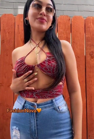 1. Erotic Jackie Ybarra in Crop Top